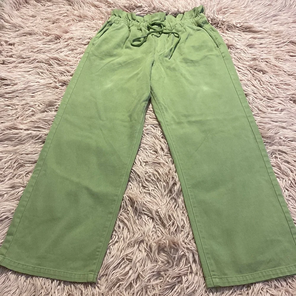 BlankNYC Paperbag High Waist Wide Leg Pants